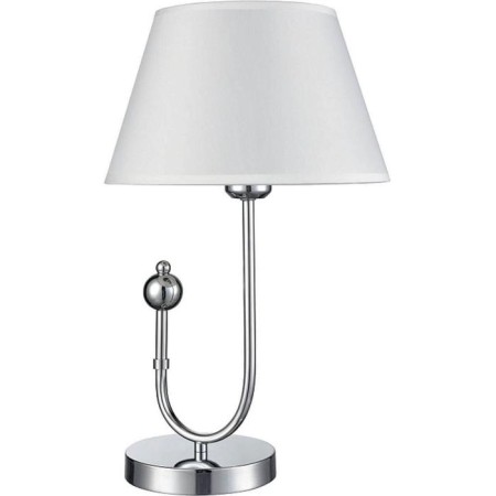 Fabio table lamp, 1x60W E27, chromium color