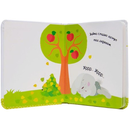 Smart Bunny. Books on cardboard. Smart bunny learns to count-1