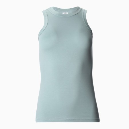 T-shirt female Minaku: Basic Line Color Green Aqua, Rr. 46-7