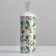 Candle - Flamingo cylinder, 8x20 cm, white