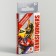 Wax pencils, set of 6 colors, height 8 cm, diameter 0.8 cm, transformers