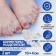 Correctors - separators for the toes, 4 separators, silicone, 10 × 4 cm, pair, white color