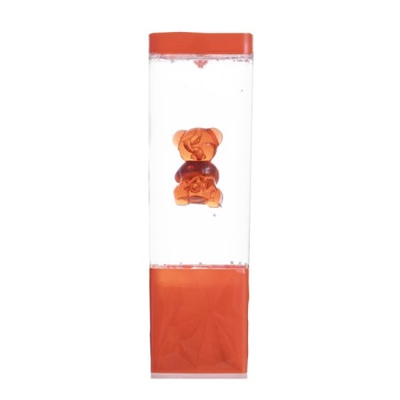 Lava-lamp "Bear" LED 2W from batteries 3haa red 7x7x24 cm-11