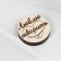 Magnetic needle "I love to create", d = 6 cm
