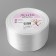 Satin tape, 50 mm × 23 ± 1 m, white color No. 01