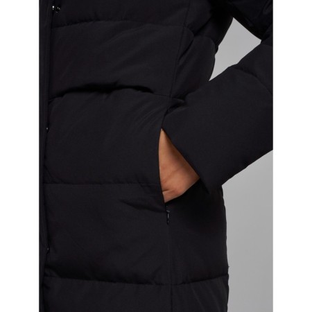 Coat insulated winter female, size 42, black color-10