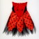Carnival set "Beautiful God's Laying", dress, rim, height 110-116 cm