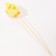 Easter decor on the stick "chicken" 5.5x7.5x33 cm