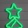 Neon figure "Christmas tree", 47 × 77 cm, 480 LED, 220 V, glow of green