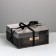 Capcake box, confectionery packaging, 4 cells “For you”, 16 x 16 x 7.5 cm