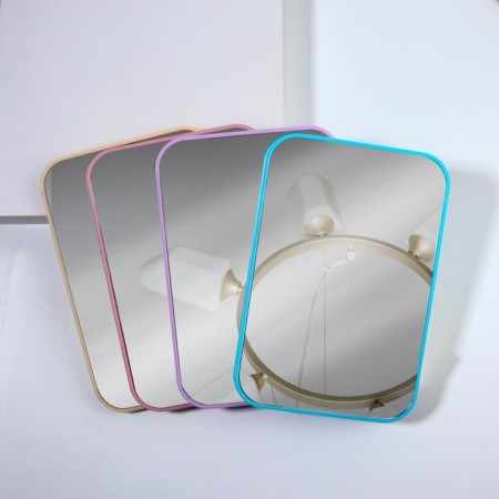 Desktop mirror, mirror surface 13 x 19.5 cm, color mix-3
