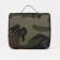 Cosmetic mester with zipper, camouflage color/brown