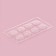 Form for chocolate and sweets "Zigzag", 8 cells, 22 × 11 cm, color transparent color