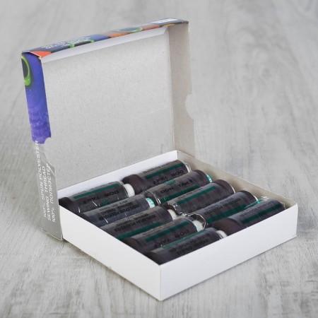 Threads DOR TAK 40/2, 400 yards, color No. 327 Gray, 10 pcs in units.-1