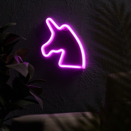 Neon -Non -Non -Nenorog Nonnorog, 22x19 cm, aax3+usb, pink