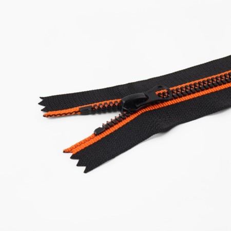 Lightning "Tractor", No. 5, non -proceeding, castle machine, 18 cm, black/orange color-1
