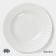 Porcelain Porcelain Magistro "glare", d = 23 cm, white color