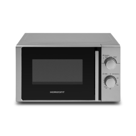 Microwave oven Horizont 20MW700-1378BIS, 20 l, 700 watts, silver