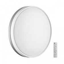 The lamp is wall-flowing Sonex. Nohava Grey, 70W, LED, 110x500x500 mm, white, gray color