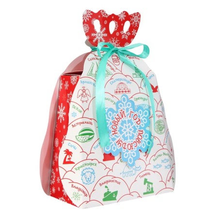 New Year. Gift set of sweets "Encyclopedia", 300 g-2