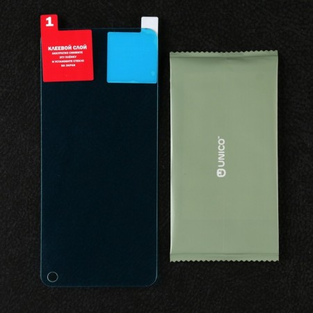 Krutoff protective glass, for Realme 8i, hybrid, full glue-1