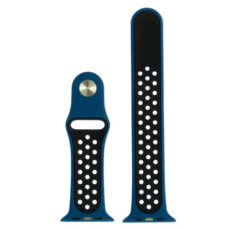 Smart watch strap, with perforation, 42 mm, l = 23 cm, silicone-1