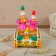 Filimonovskaya toy "A couple on a sleigh"