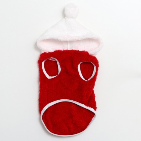 Sweatshop with a hood "Dwarf", size XL, Red (DS 34, Osh 38, Osh 48 cm)-6