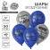 Shar Latex 12 "" Best Dad ", 50 pcs.