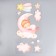 Interior sticker "Beast/Baby for a month" MIX 31x60 cm