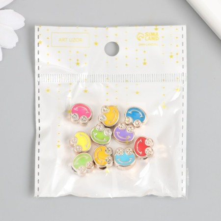 Busina for creativity plastic "Frog Muzzle" mix 0.8x1.2x1.1 cm-3