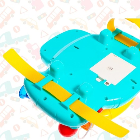 Musical steering wheel "Little Capture", light, sound effects-12