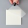 Transparent stickers with a sticky layer of 75x75mm, 50 sheets of ArtFox