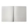 Notebook 12 sheets in a frequent slanting line is a plain "New School. Economy", cover coated paper, VD-flus, block No. 2 (gray sheets), mix