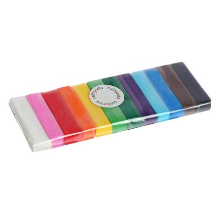 Polymer clay set 12 colors 180 g Calligrata-1