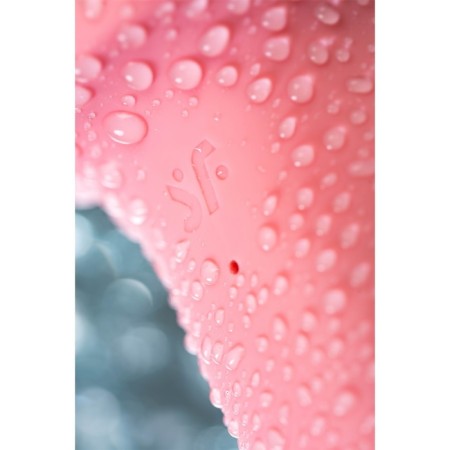 Unrealistic vibrator Satiffyer Air Pump Booty 5, silicone, pink, 15 cm-7