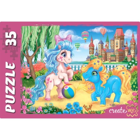 Puzzle "Kingdom of Pony", No. 2, 35 elements-3