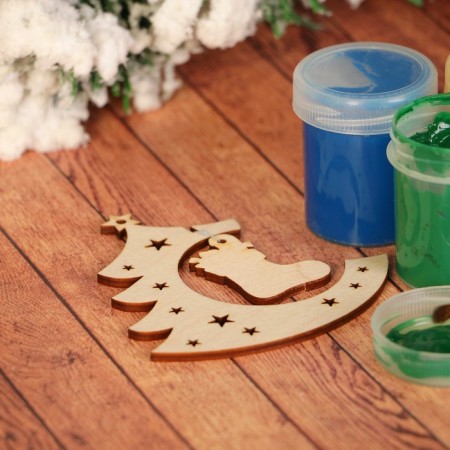 Harvesting for creativity "Christmas tree with New Year's toe", suspension-2