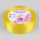 Satin tape, 25 mm × 23 ± 1 m, color yellow No. 15