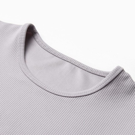 Women's costume minku (top, bicycles), light gray color, rn 44-6