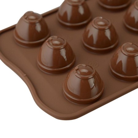 Form for the preparation of sweets Choco Spiral, silicone-4