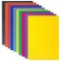 Cardboard color corrugated A4, 10 sheets, 10 colors, 210 x 297 mm