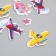 Decor for creativity EVA "Aviation" set 12 pcs 10x13 cm