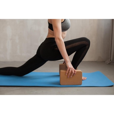 Sangh yoga block, 15 × 22 × 7 cm, cork-10
