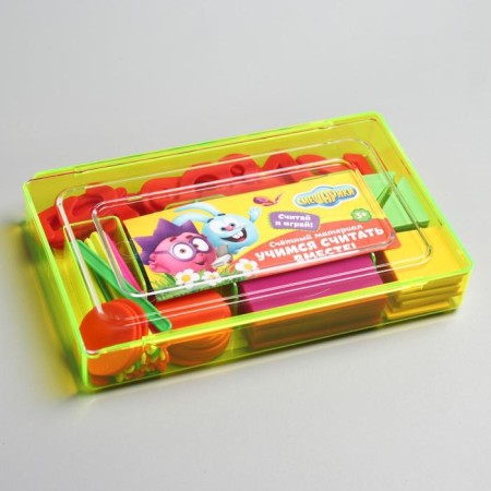 Accounts “Learning to Count”, Smeshariki, Mix color, 130 elements in a set-6
