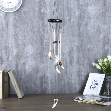 Wind music metal, plastic "Marble fang" 5 tubes 60 cm