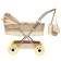 Puppet stroller No. 13, beige color