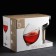 A set of glasses for wine "Silver", 280 ml, 6 pcs, silver color
