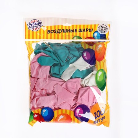 Air ball 12 "Happiness", set 100 pcs-3