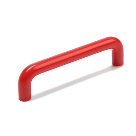 PLASTIC 009 bracket handle, plastic, m/o 96 mm, red